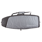 Gray/black Wakesurf Travel Bag with shoulder strap and Hyperlite Wake Co. logo.