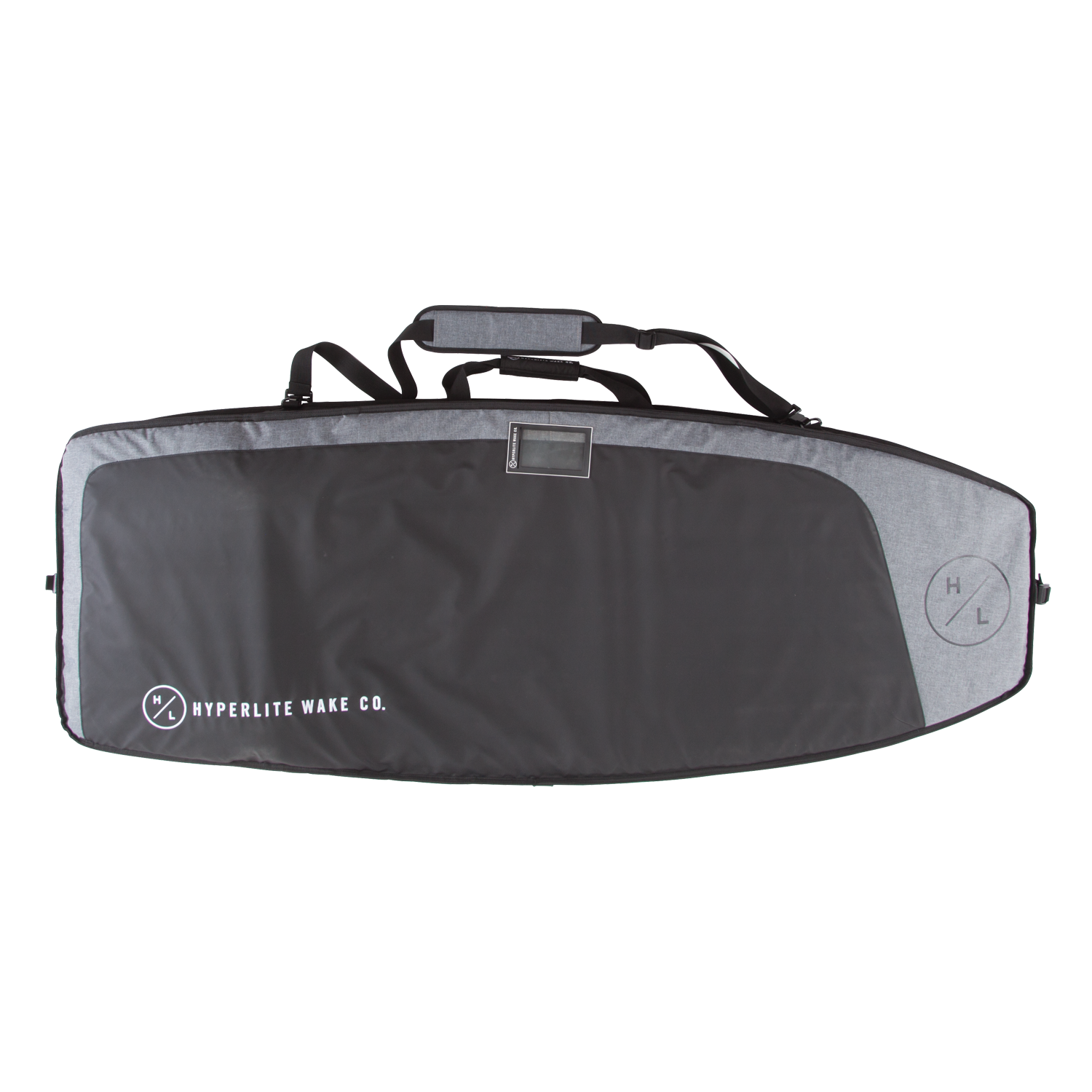 Wakesurf Travel Bag with Hyperlite Wake Co. logo and shoulder strap.