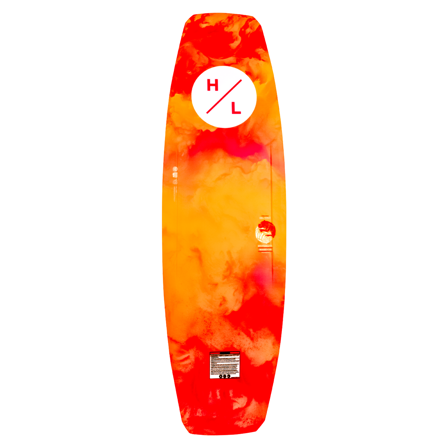 Red and orange Wakeboard TNT with a circle logo at the top.