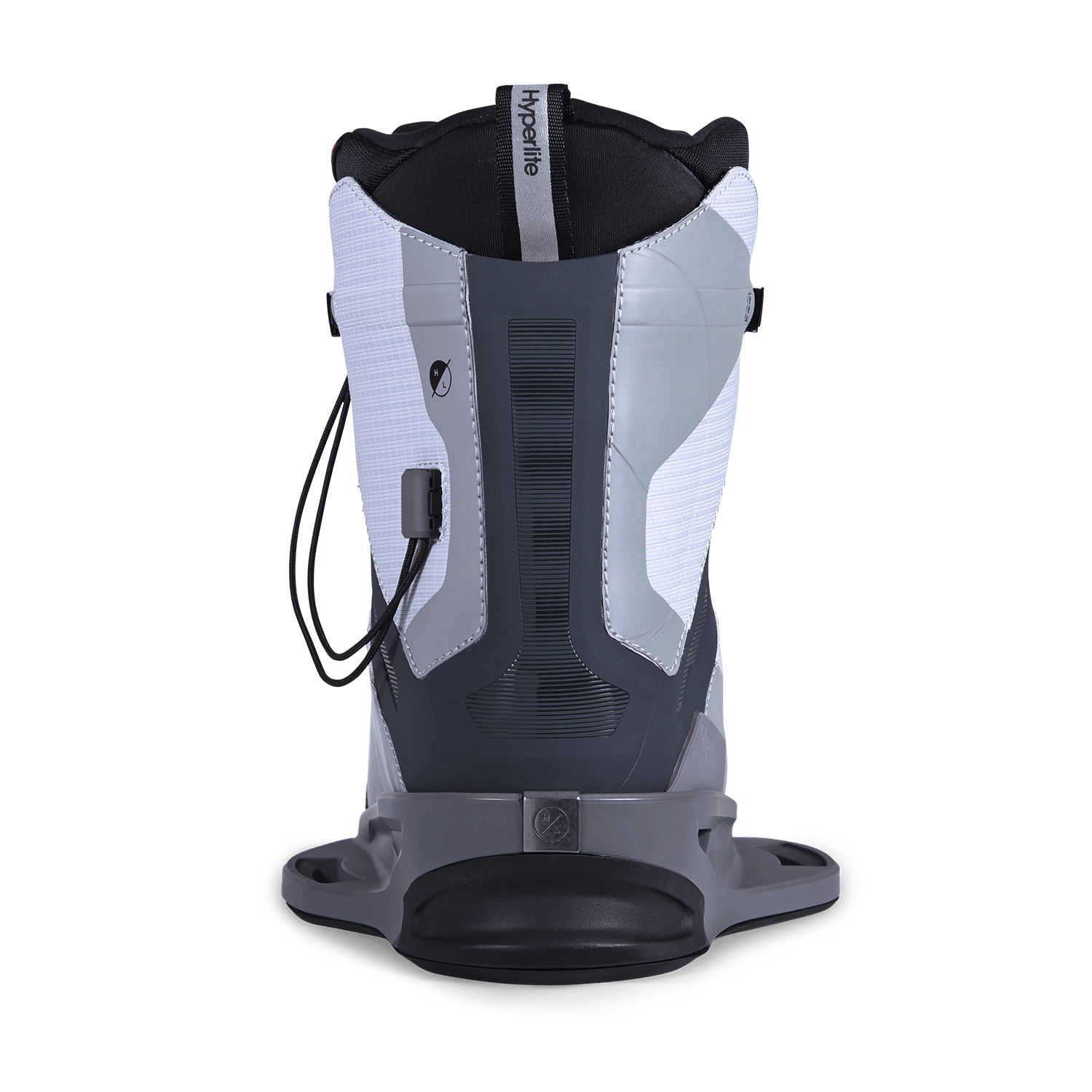 Gray and white ZER02 Binding, crafted for seamless energy transfer.