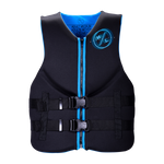 Mens Indy CGA Vest - Blue, zipper & buckle closures, US Coast Guard Approved.