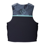 Aqua Indy Womens CGA Vest with logo, US Coast Guard Approved.