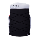 Black/gray Hyperlite Riot jacket, diamond pattern, flex zones.