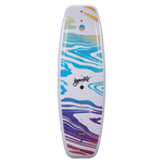 Divine Jr. 119cm - Colorful wakeboard with abstract waves, ideal for beginner/intermediate riders.