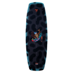 Murray Jr. wakeboard with blue/black pattern, cartoon rider, and Subtle 3-Stage Rocker.