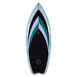 Frother 2.0: Black, turquoise, and white wakesurfer with chevron pattern.