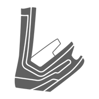Integrated Internal Core with Lower Lace Zone