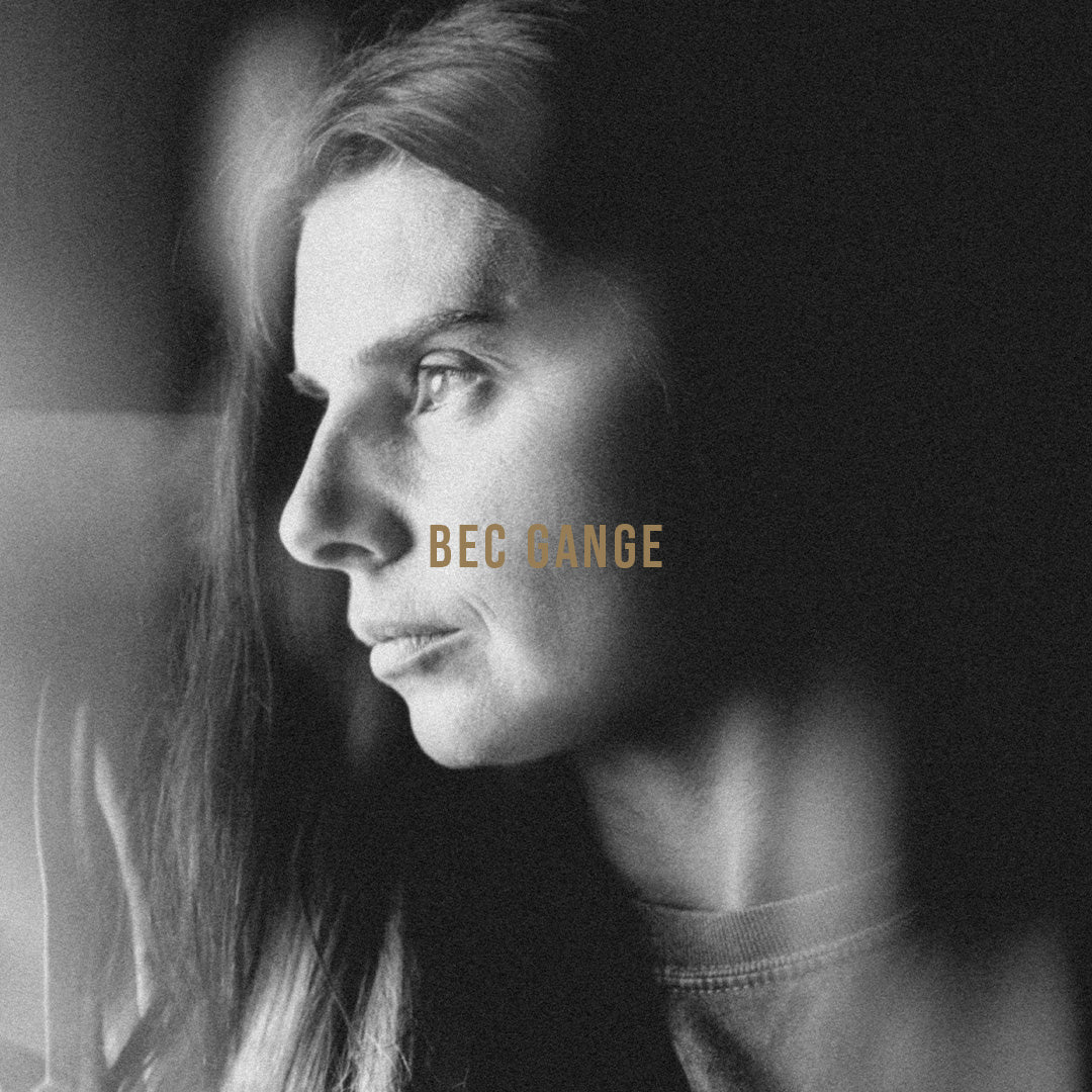 Black and white portrait of Hyperlite pro rider Bec Gange