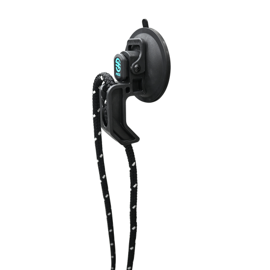 Moveable Suction Cup Dock Line Holder