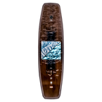 Luxurious ATV surfboard with digital display showing ocean and mountain images.