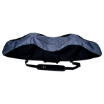 Essential Board Bag Grey: Protective sports gear with straps, logo, ideal for travel.