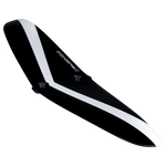 Starship w/Falcon Foil Kit: two-hole fin, black/white with logo, Durashell Construction.