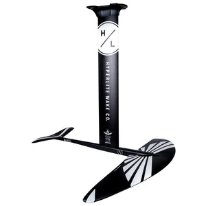 Black & white Starship w/Falcon Foil Kit with EVA Traction Pad, by Hyperlite Wake Co.