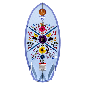 Good Daze JR. wakesurfer with a floral and geometric design for kids.