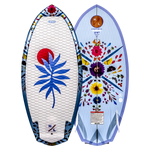 Good Daze wakeboard feature floral designs and DuraShell Construction for wakesurfers.