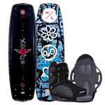 Journey w/Syn Bindings with skull and flower design, black graphics, and bindings.