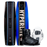 Kruzr w/Team OT Bindings features Hyperlite text in blue and black.