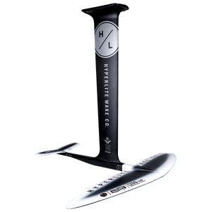 MK Foil Kit Carbon, a carbon fiber hydrofoil by Hyperlite Wake Co., with front wing.
