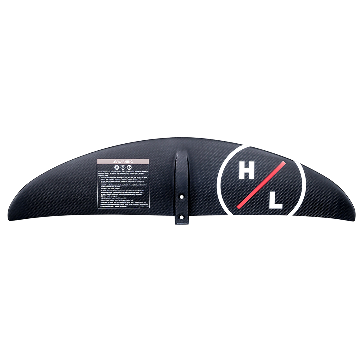 MK 1200 Front Wing: Carbon fiber with H/L logo for quick, snappy turns. Includes instructions.