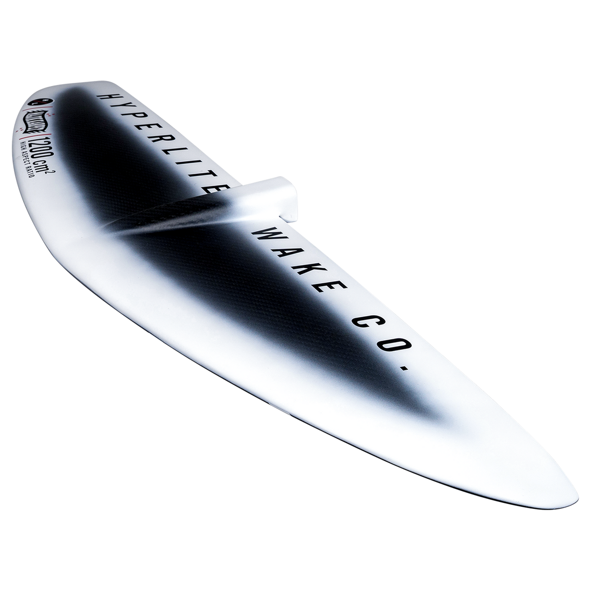Futuristic MK 1200 wing by Hyperlite Wake Co. enhances snappy turns on your surfboard.