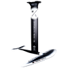 Starship w/MK Foil Kit: A black/silver hydrofoil with EVA pad and company logo.