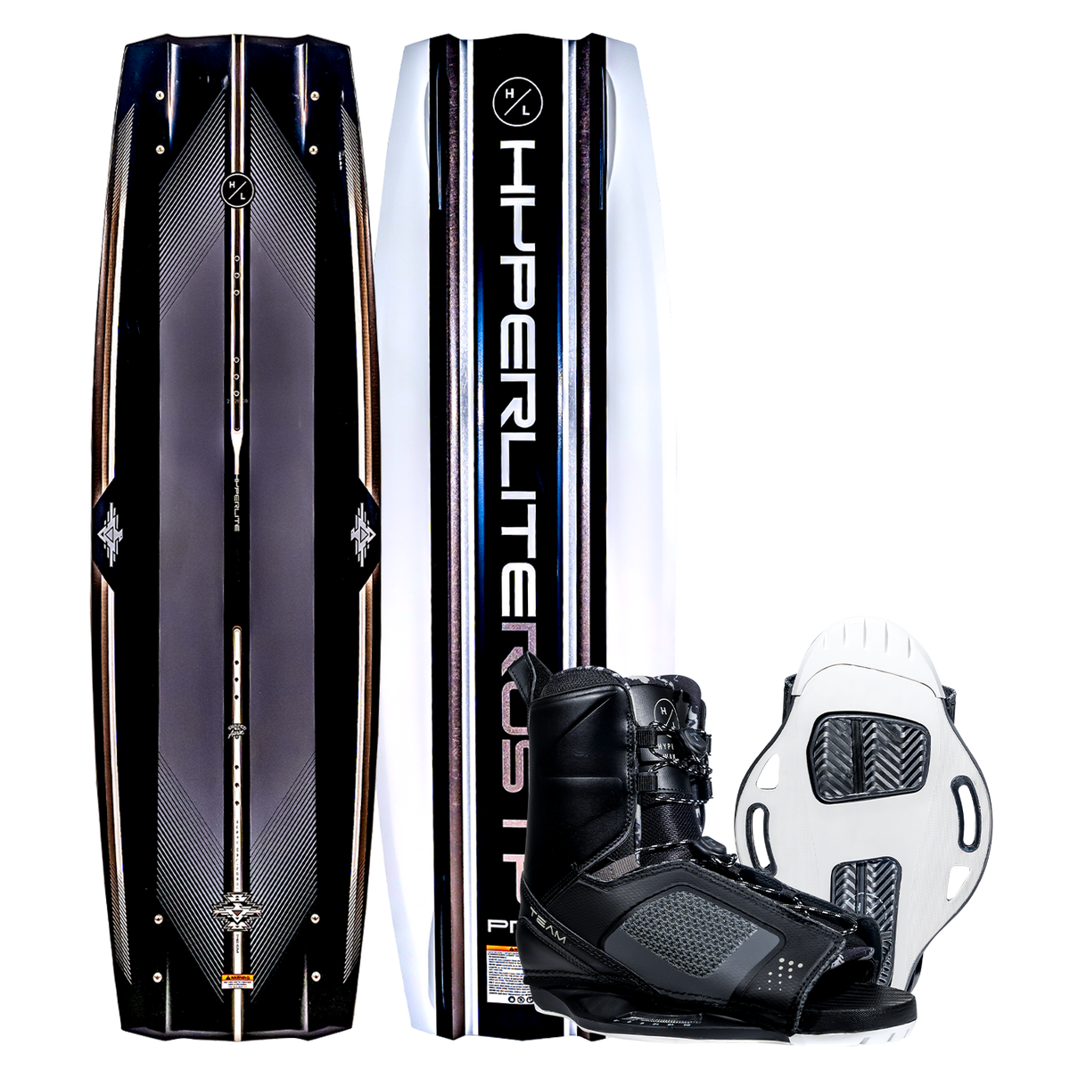 Rusty Pro w/Team OT Binding and separate fins.