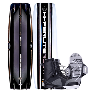 Rusty Pro w/Team X Binding featuring HYPERLITE and geometric patterns.