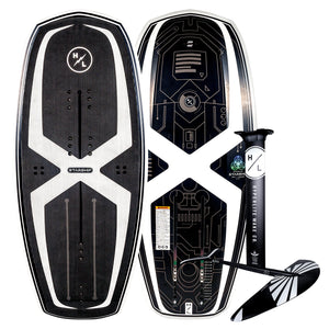 Starship w/Falcon Foil Kit with Durashell, black & white geometric design.