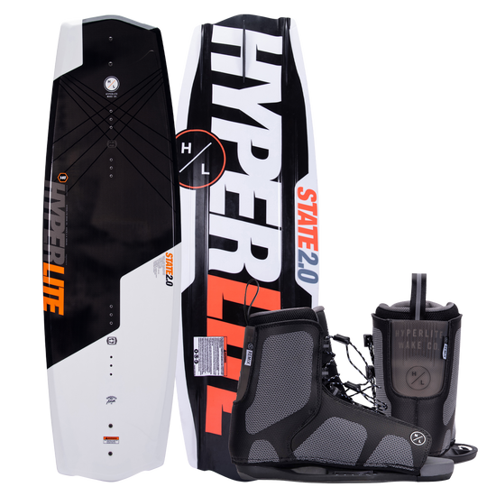 Wakeboard set: State 2.0 w/Remix Binding, featuring the Hyperlite logo.