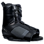 Team OT Binding: Black boot with Low Pro Plate and adjustable open toe design.
