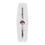 Top view of Bloodline wakeboard featuring fanged mouth graphic and smoke detail.