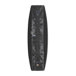 Top view of Capitol Loaded wakeboard with dark marbled base and white skull detail.