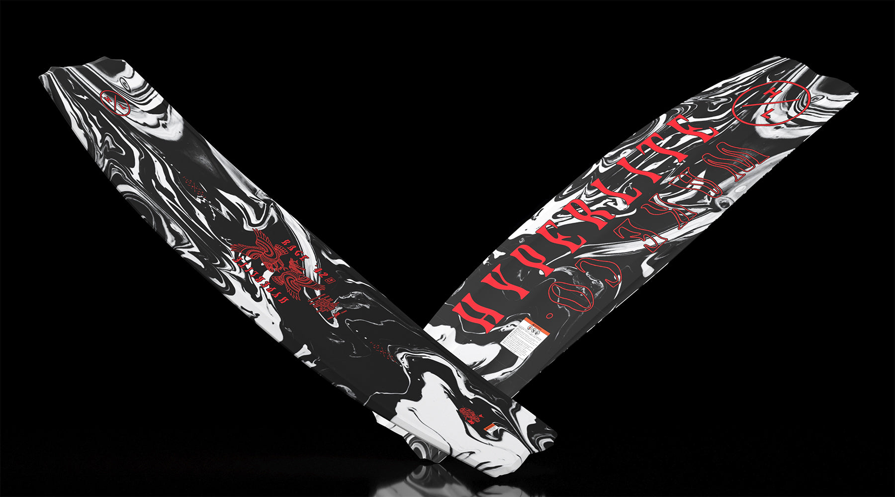 New Rage Wakeboard | Hyperlite Wake | 3-Stage Rocker Pop