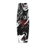 Top view of Rage wakeboard featuring marble graphic with red eagle artwork and HL logo.