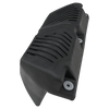 Angled view of the EVA Permanent Dock Fender, featuring vented ridges, reinforced edges, and pre-drilled mounting holes.