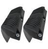 Two EVA Permanent Dock Fender, featuring vented ridges, reinforced edges, and pre-drilled mounting holes.