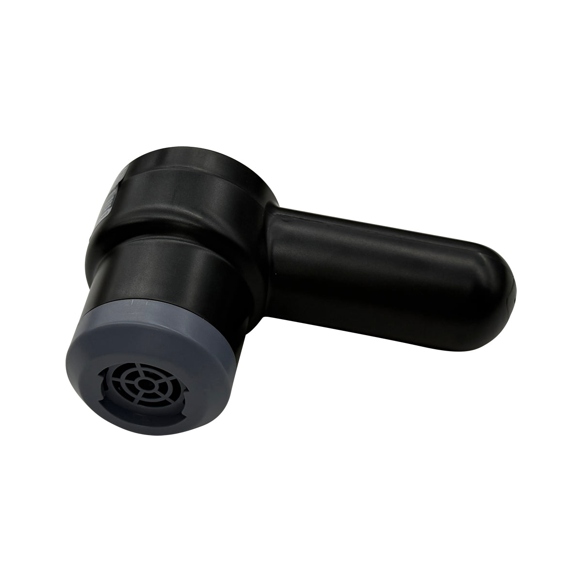 Side view of Upgraded Handheld Air Pump V2.0 with rounded handle and intake.