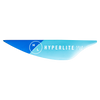 Side view of Solo Skim Fin in two-tone blue with logo and 1.25 size marking.