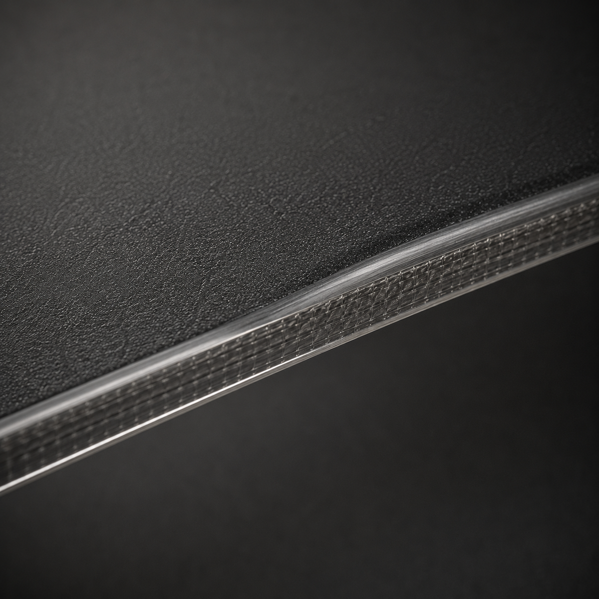 Forgiving Rail Profile: Beveled Edge between Bindings