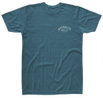 Teal Fun Makers Tee with white Hyperlite Wake Co. logo on chest, retail fit.
