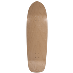 Poolside Cruiser skate deck, top view on a white background.