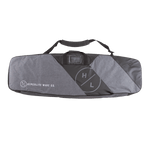Gray and black Producer Board Bag with Hyperlite logo, foam padding, and shoulder strap.