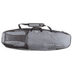 Hyperlite gray Team Bag with handle, logo, and padded shoulder strap.