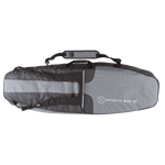 Gray/black Hyperlite Team Bag with padded strap for your wakeboard.