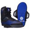 Capitol Binding shoe in blue/black with textured details and Fusion Plate sole.