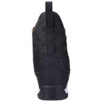 Gooey Boot: Black sneaker, white sole, pull tab, inspired by System Bindings design.