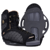 Black Journey w/Syn bindings, quilted texture, open toe, soft landing spine.