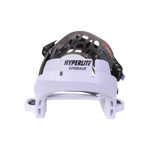 System Lowback Binding, front view in white and black.