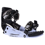 System Pro Binding, black straps & white base.