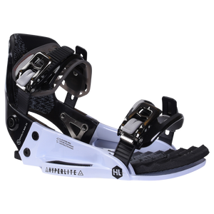 System Pro Binding, black straps & white base.